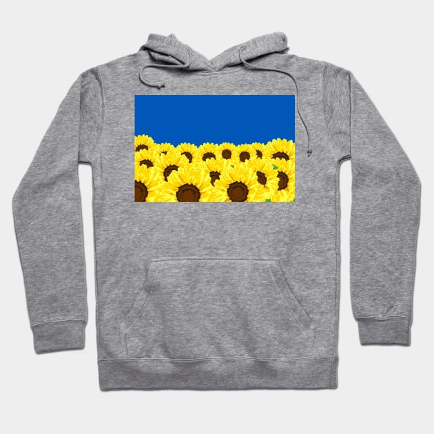 Ukrainian Sunflowers Hoodie by RandomGoodness